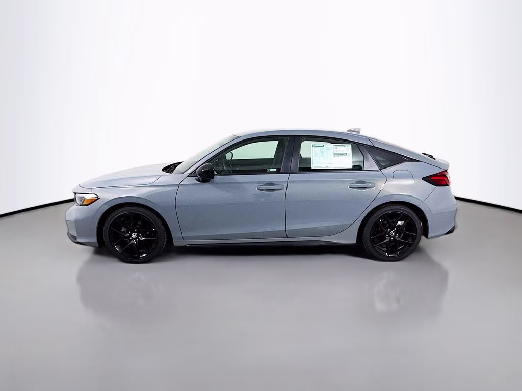 2026 Urban Gray Pearl Honda Civic Sport FWD Hatchback