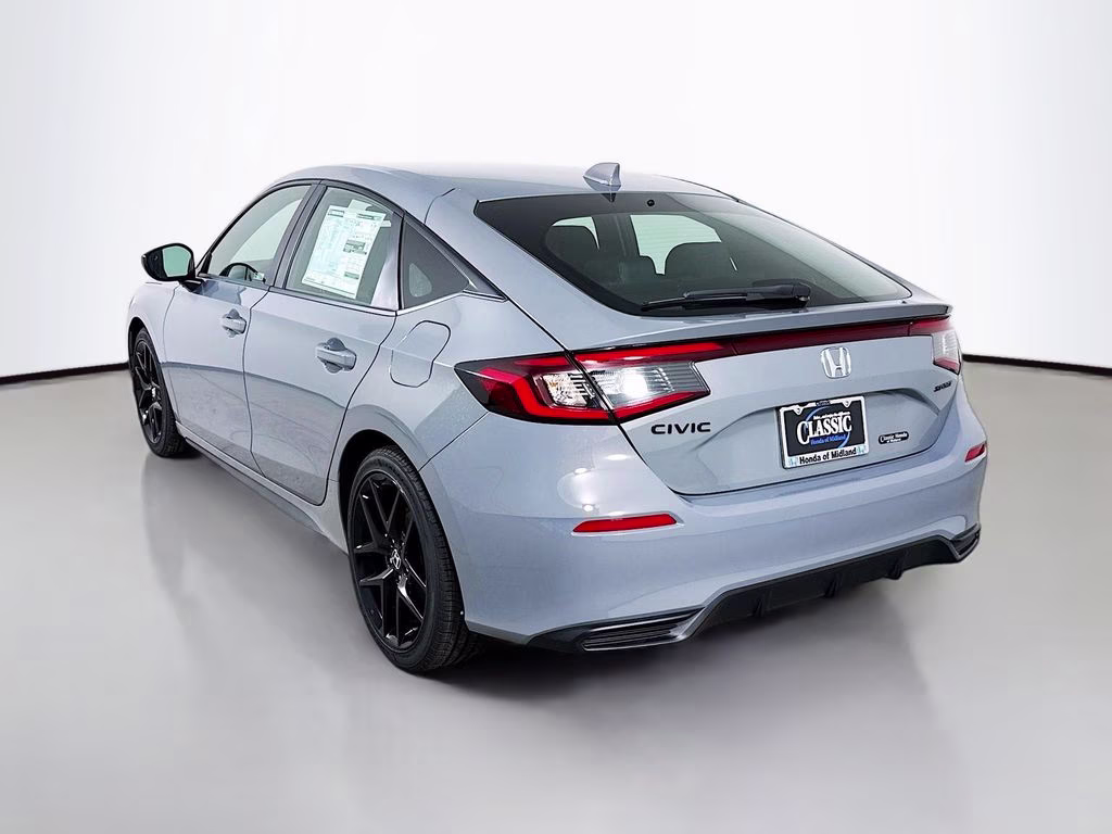 2026 Urban Gray Pearl Honda Civic Sport FWD Hatchback
