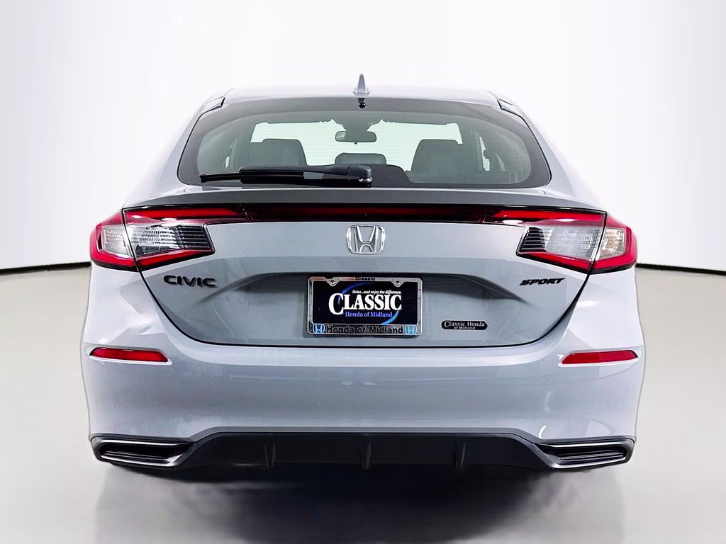 2026 Urban Gray Pearl Honda Civic Sport FWD Hatchback