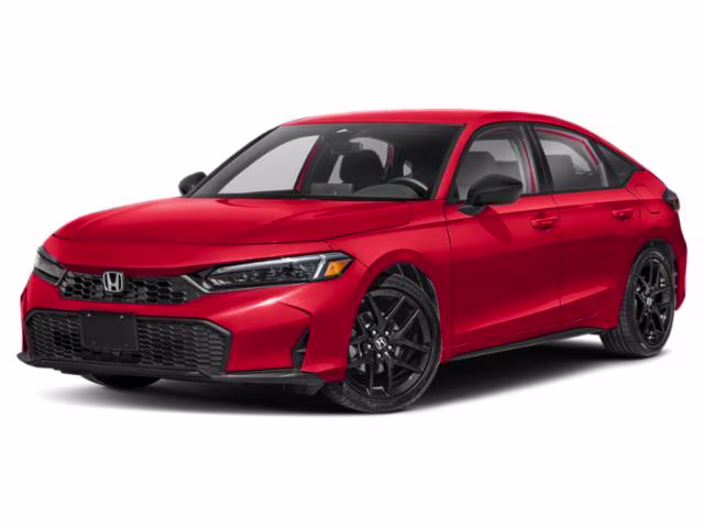 2025 Rallye Red Honda Civic Sport FWD Hatchback
