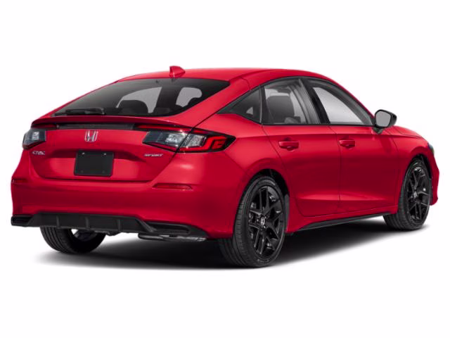 2025 Rallye Red Honda Civic Sport FWD Hatchback