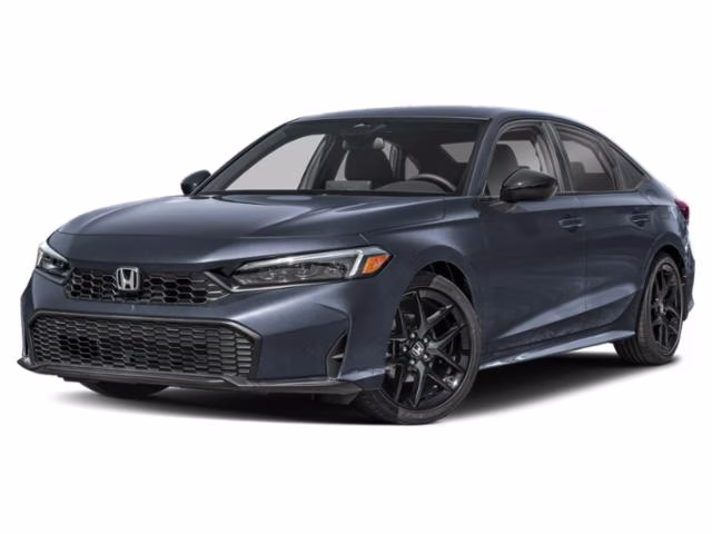 2026 Meteorite Gray Metallic Honda Civic Sport FWD Sedan