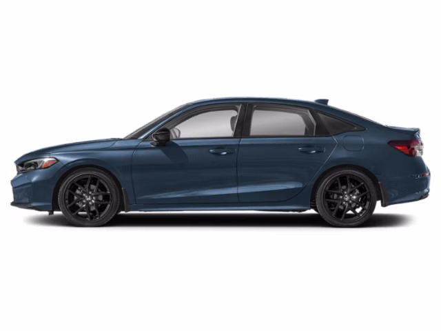 2026 Blue Lagoon Pearl Honda Civic Sport FWD Sedan