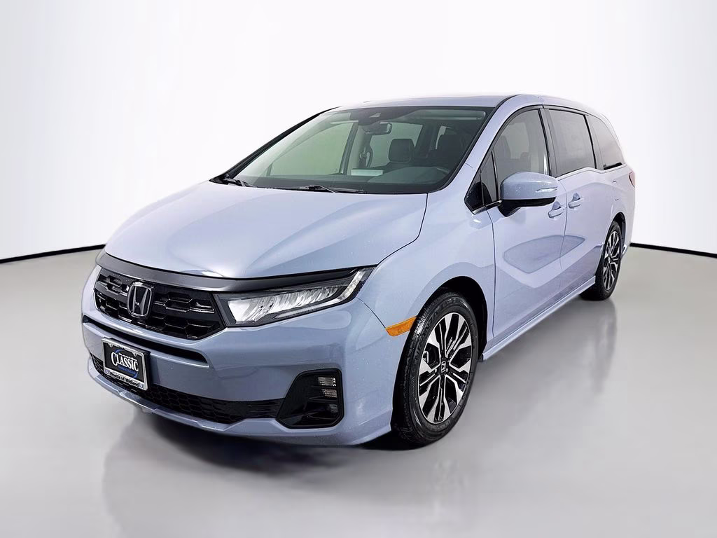 2026 Sonic Gray Pearl Honda Odyssey Elite FWD Van