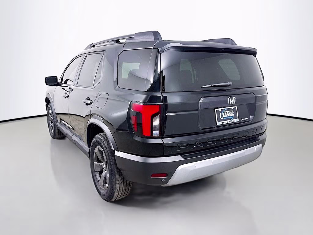 2026 Crystal Black Pearl Honda Passport RTL AWD SUV