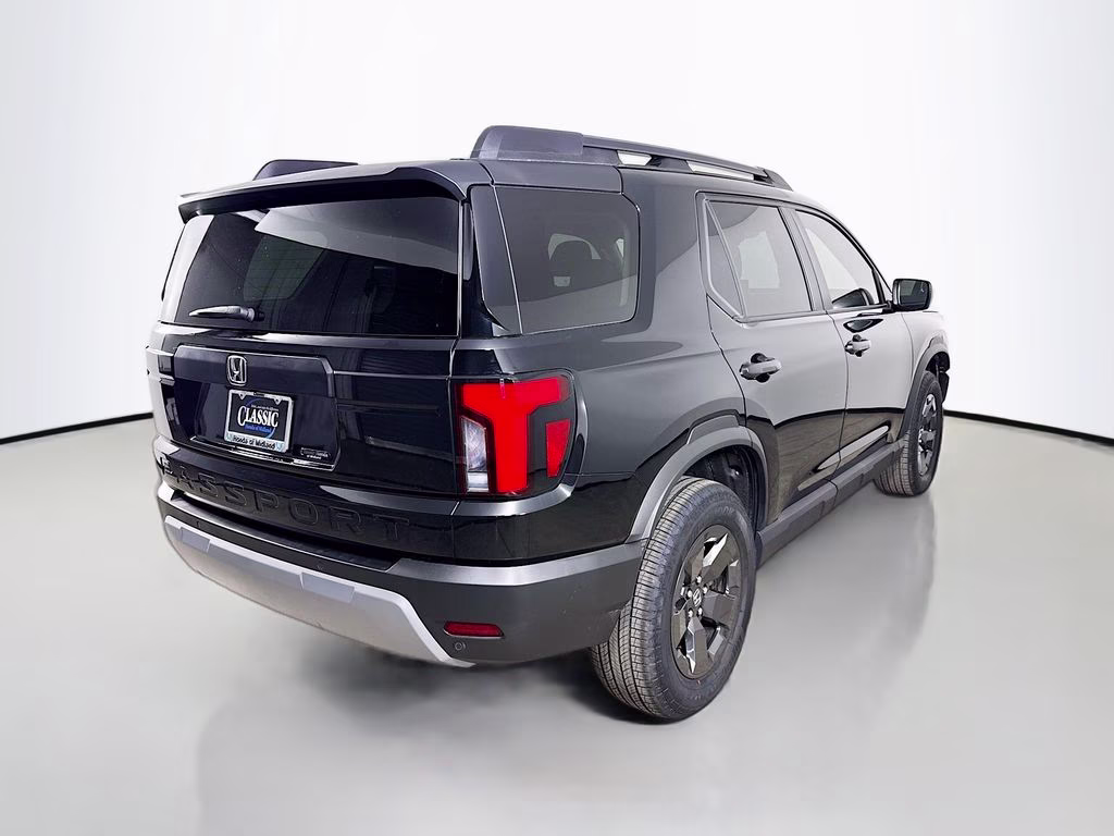 2026 Crystal Black Pearl Honda Passport RTL AWD SUV
