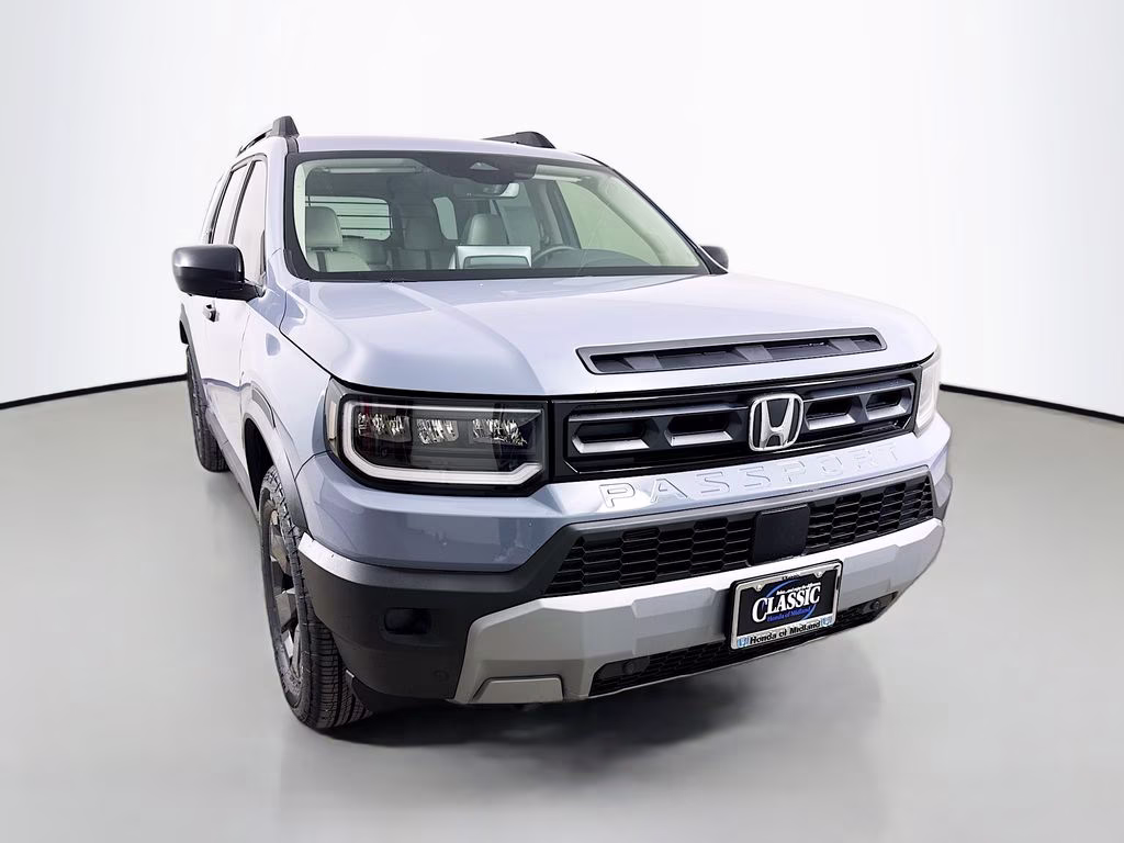 2026 Sonic Gray Pearl Honda Passport RTL AWD SUV