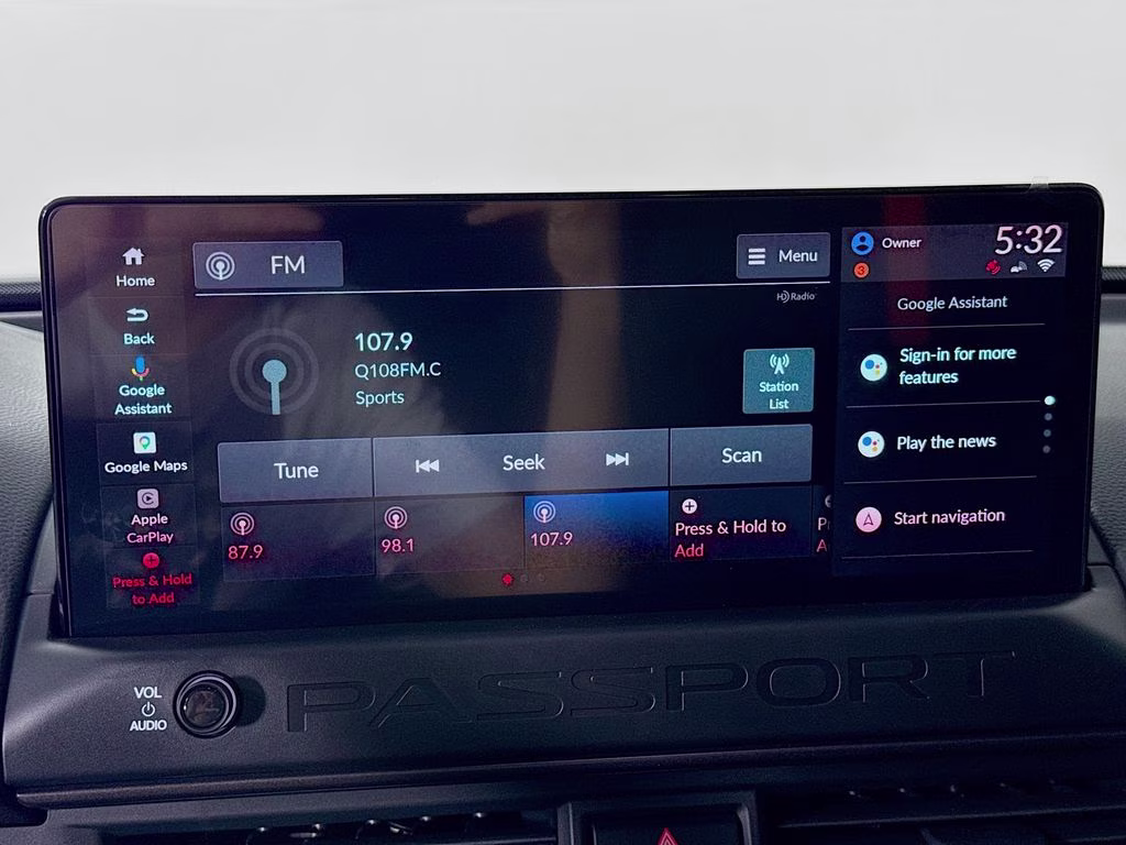 2026 Sonic Gray Pearl Honda Passport TrailSport AWD SUV