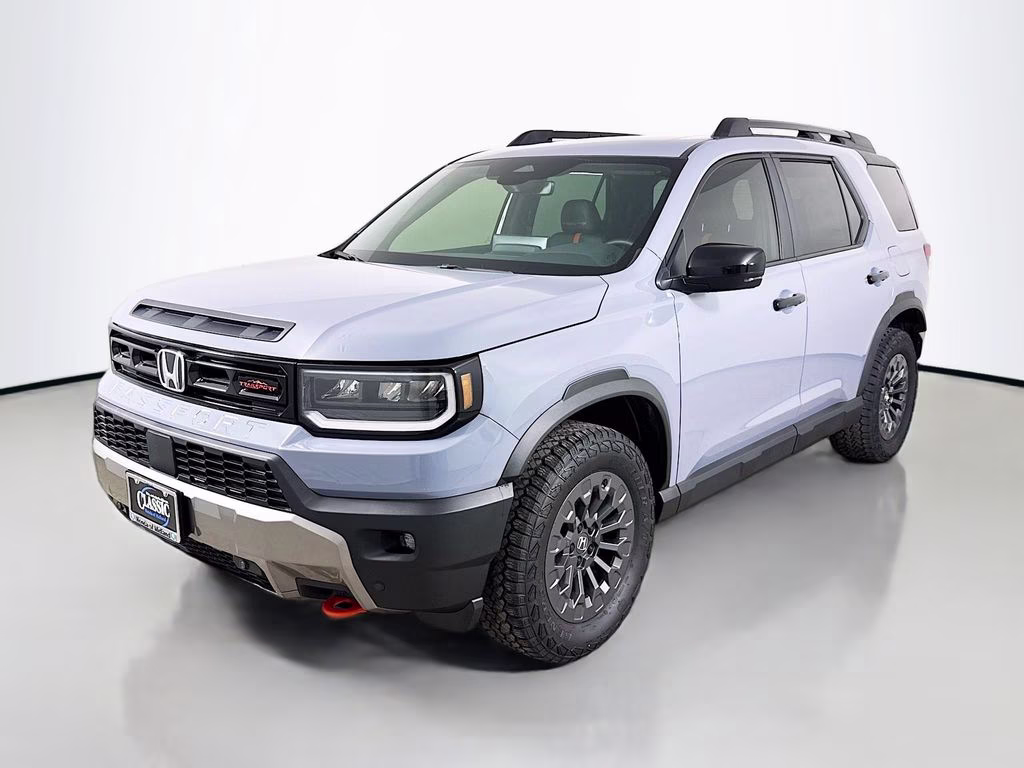 2026 Sonic Gray Pearl Honda Passport TrailSport AWD SUV