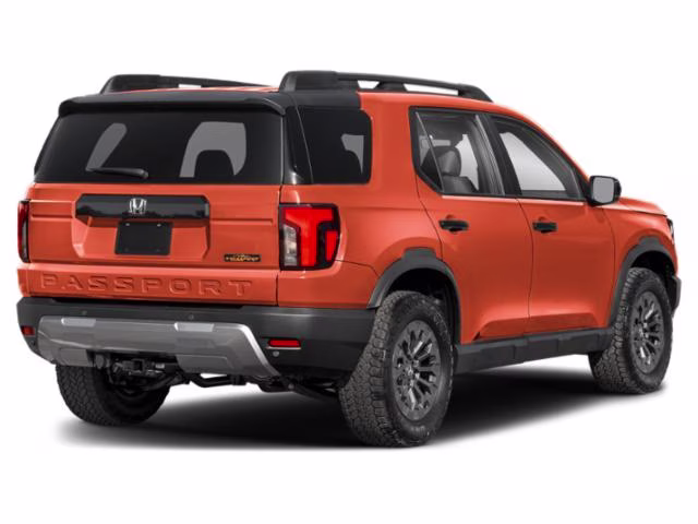 2026 Sunset Orange Honda Passport TrailSport AWD SUV
