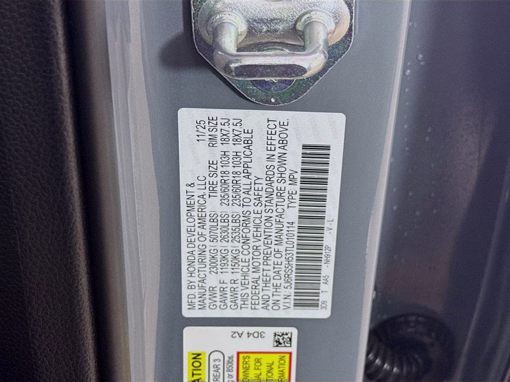 2026 Urban Gray Pearl Honda CR-V Hybrid Sport FWD SUV