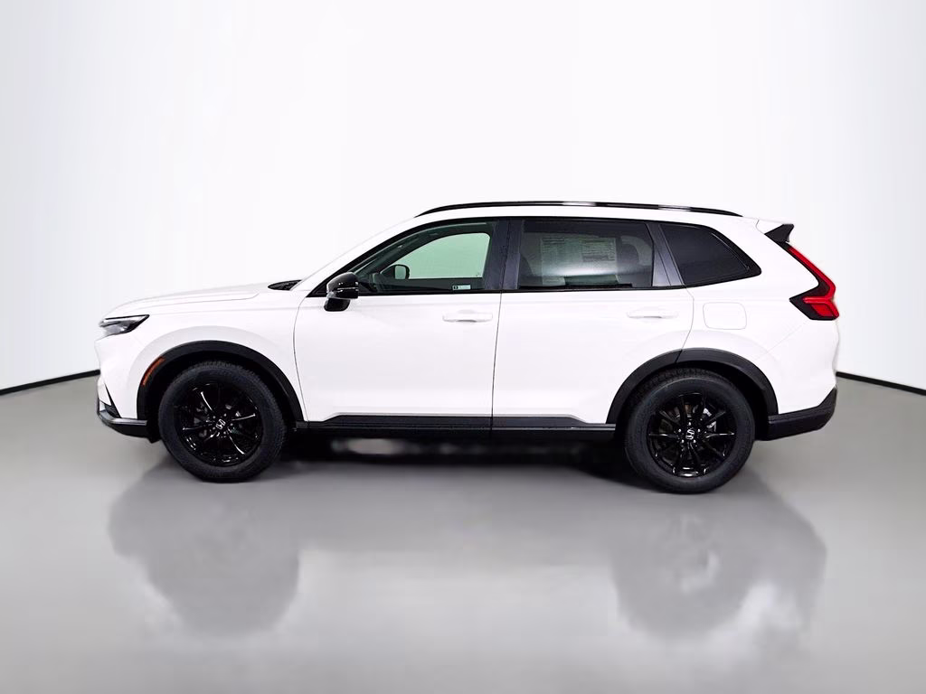 2026 Platinum White Pearl Honda CR-V Hybrid Sport-L FWD SUV