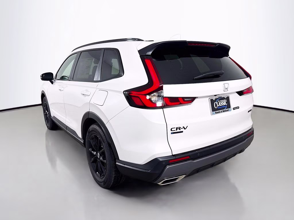 2026 Platinum White Pearl Honda CR-V Hybrid Sport-L FWD SUV