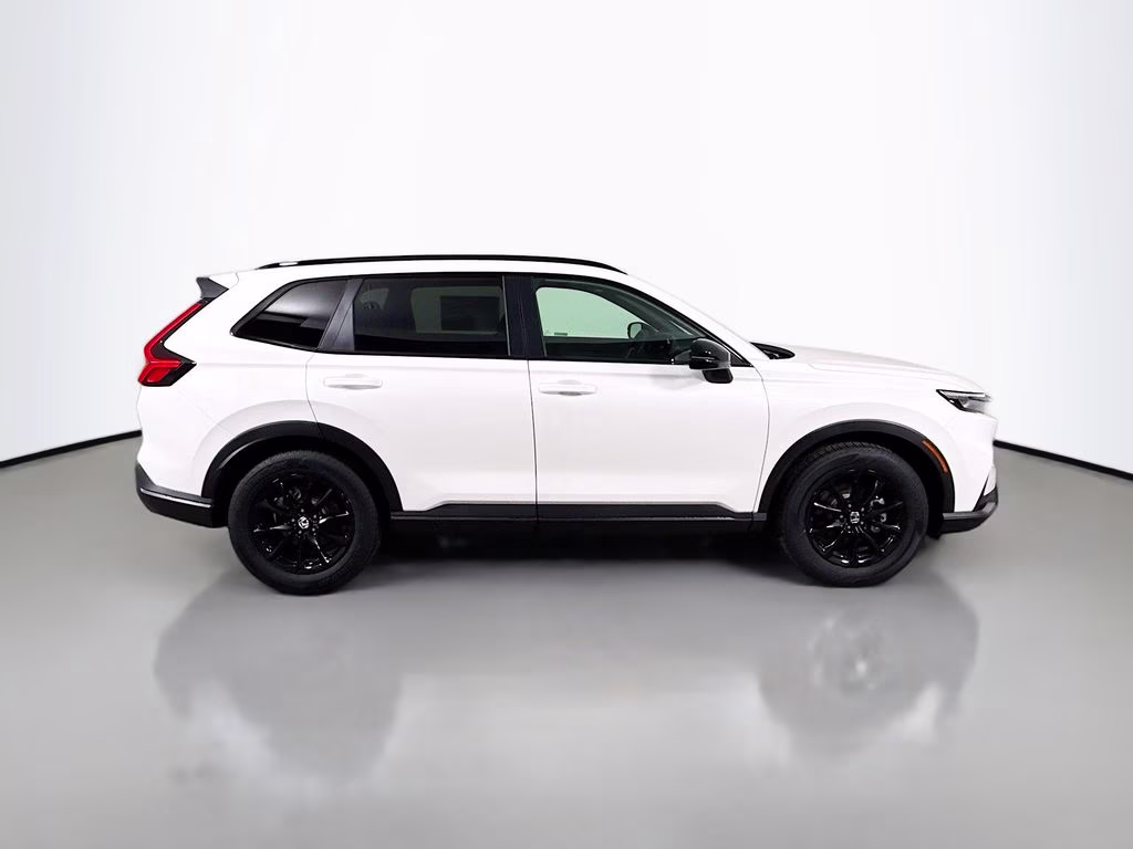 2026 Platinum White Pearl Honda CR-V Hybrid Sport-L FWD SUV