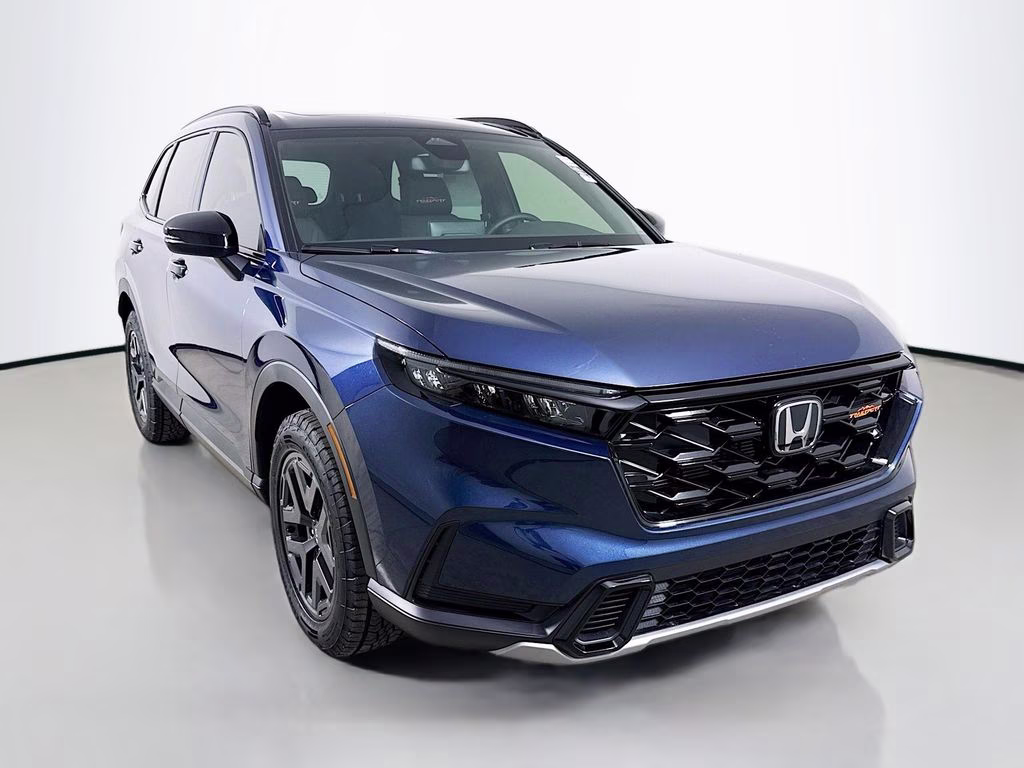 2026 Canyon River Blue Metallic Honda CR-V Hybrid TrailSport AWD SUV