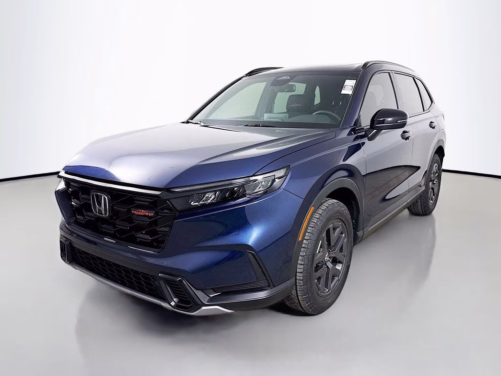 2026 Canyon River Blue Metallic Honda CR-V Hybrid TrailSport AWD SUV
