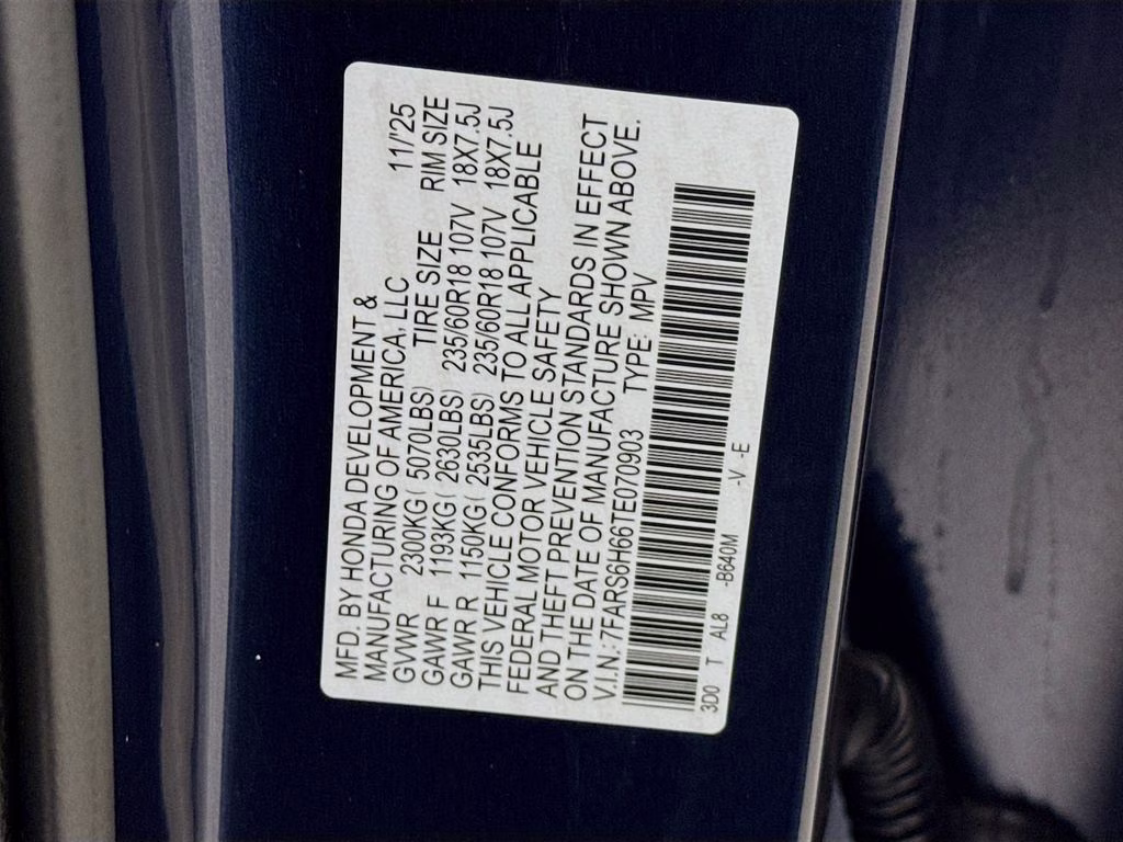 2026 Canyon River Blue Metallic Honda CR-V Hybrid TrailSport AWD SUV