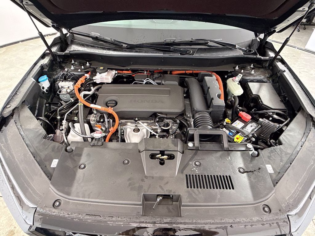 2026 Meteorite Gray Metallic Honda CR-V Hybrid Sport-L AWD SUV
