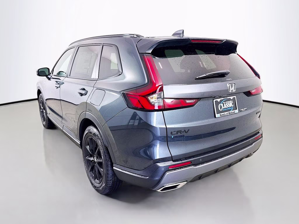 2026 Meteorite Gray Metallic Honda CR-V Hybrid Sport-L AWD SUV