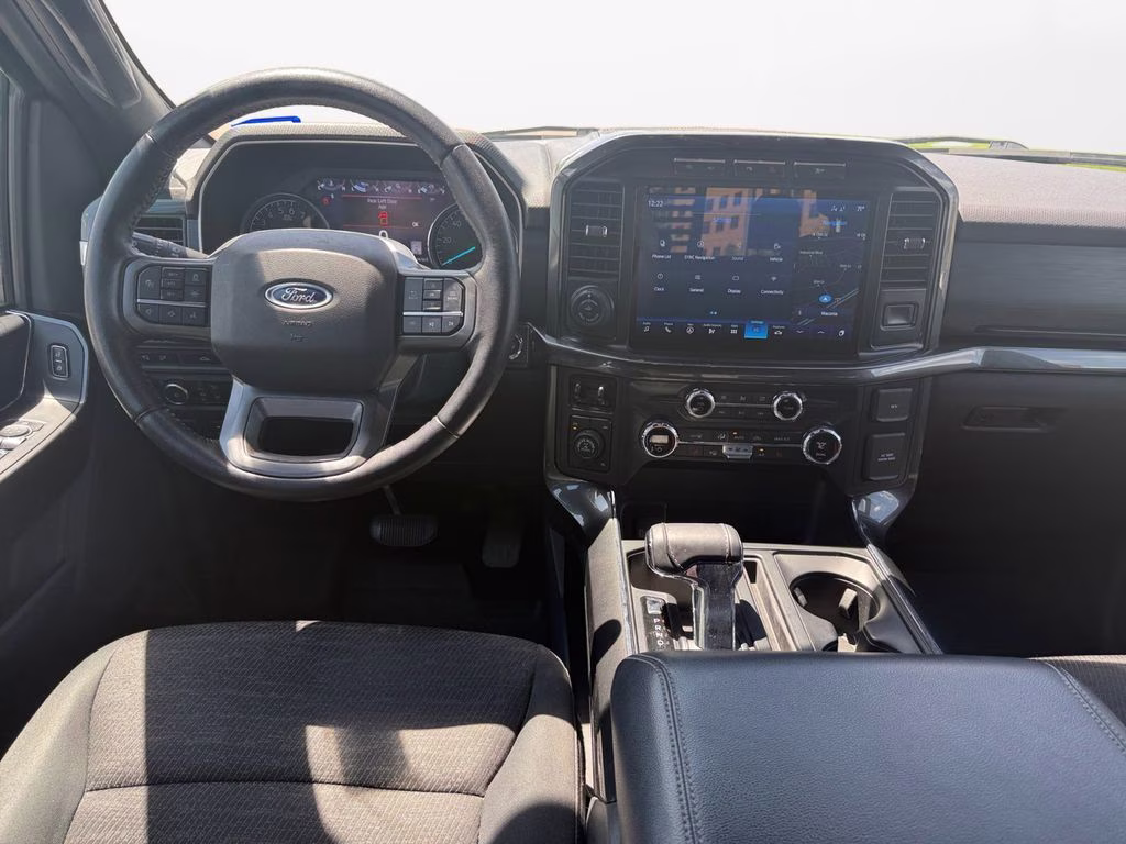 2021 Blue Metallic Ford F-150 XLT Sport Appearance w/360 Camera & Trailer Tow Pk 4X4 Truck