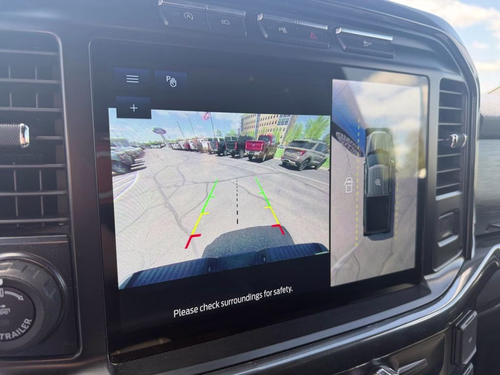 2021 Blue Metallic Ford F-150 XLT Sport Appearance w/360 Camera & Trailer Tow Pk 4X4 Truck