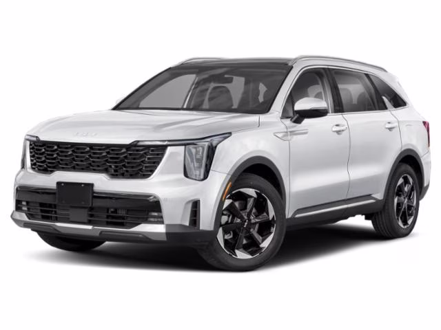 2026 Snow White Pearl Kia Sorento Hybrid EX AWD SUV