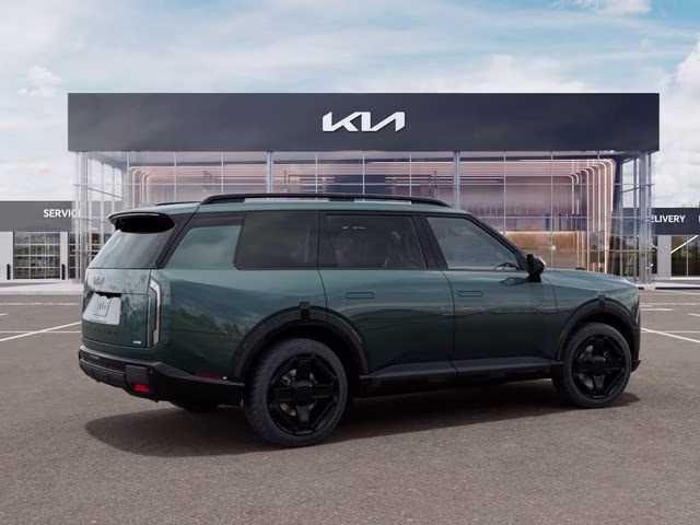 2027 Black Jade Green Kia Telluride Hybrid X-Line SX Prestige AWD SUV