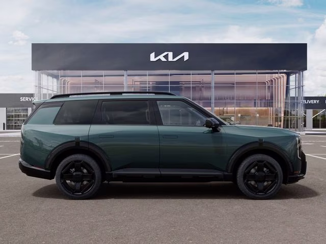 2027 Black Jade Green Kia Telluride Hybrid X-Line SX Prestige AWD SUV