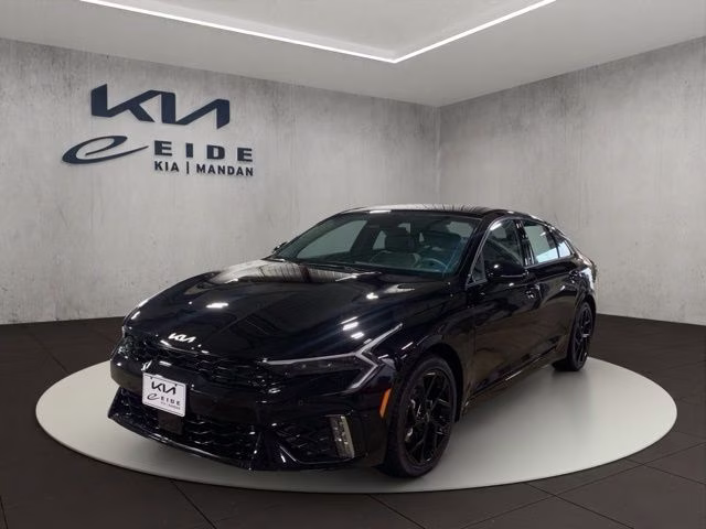 2026 Aurora Black Pearl Kia K5 GT-Line AWD Sedan
