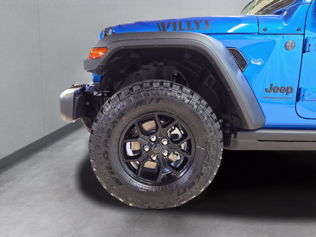 2026 Hydro Blue Pearl Coat Jeep Wrangler Willys 4X4 SUV