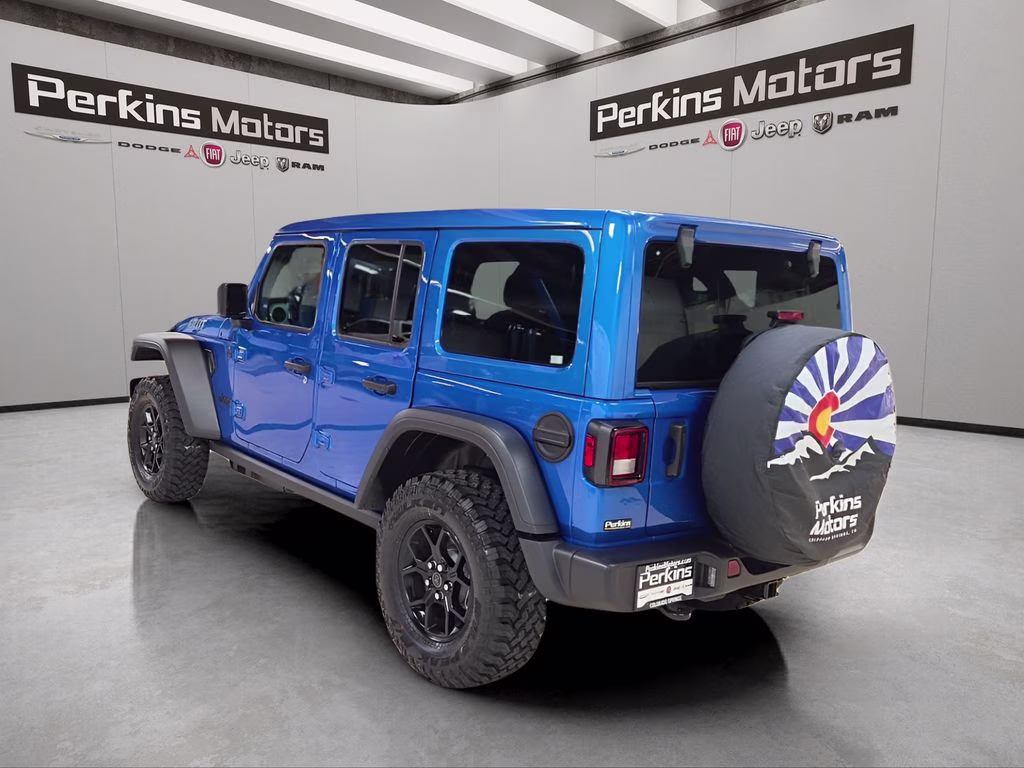 2026 Hydro Blue Pearl Coat Jeep Wrangler Willys 4X4 SUV