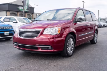 2014 Deep Cherry Red Crystal Pearlcoat Chrysler Town & Country Touring-L FWD Van