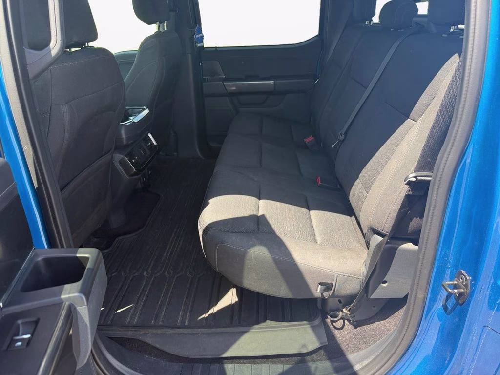 2021 Blue Metallic Ford F-150 XLT Sport Appearance w/360 Camera & Trailer Tow Pk 4X4 Truck