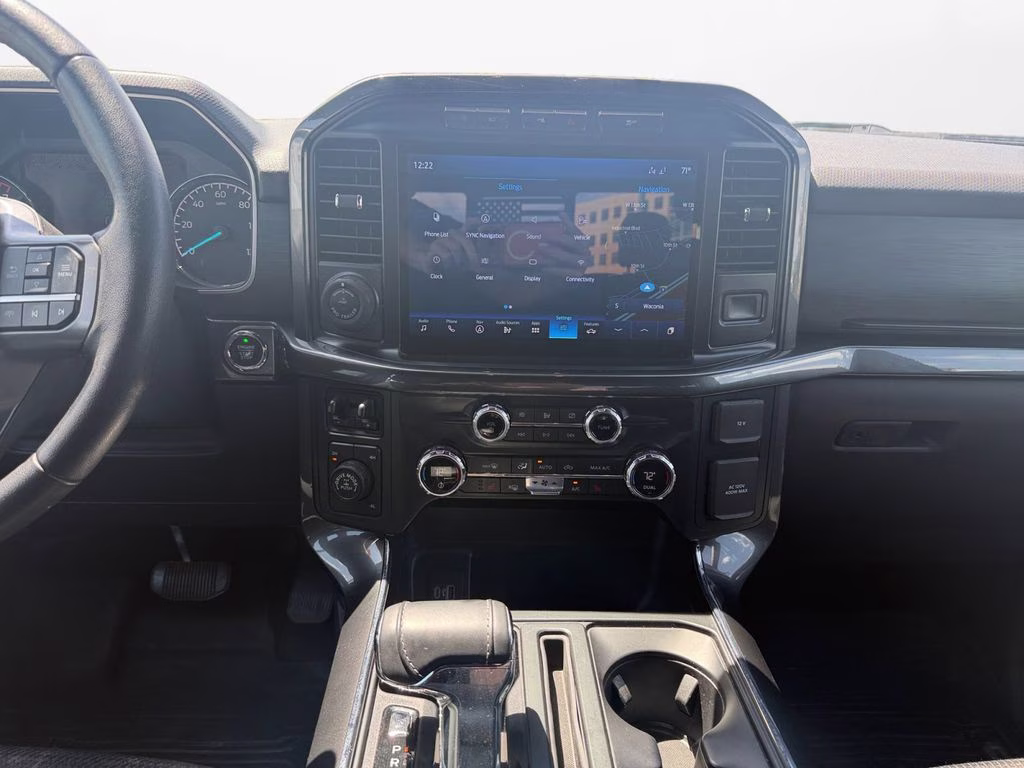 2021 Blue Metallic Ford F-150 XLT Sport Appearance w/360 Camera & Trailer Tow Pk 4X4 Truck