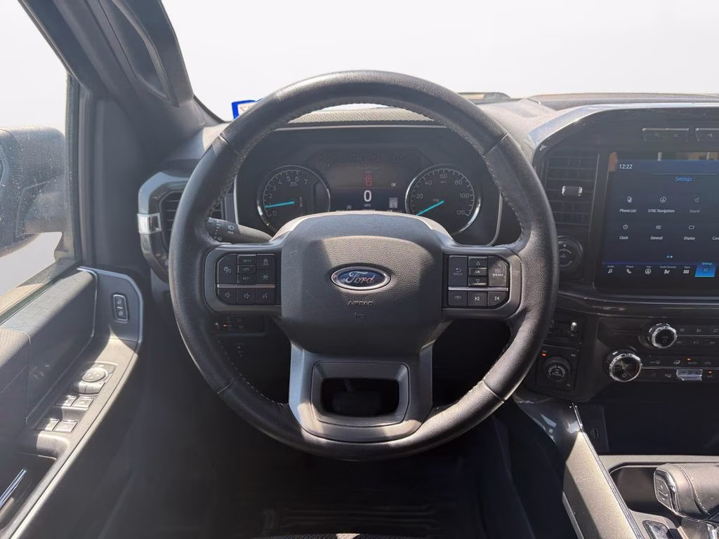 2021 Blue Metallic Ford F-150 XLT Sport Appearance w/360 Camera & Trailer Tow Pk 4X4 Truck
