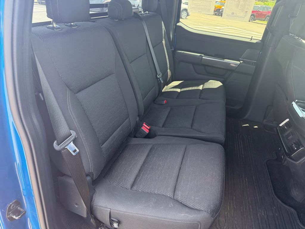 2021 Blue Metallic Ford F-150 XLT Sport Appearance w/360 Camera & Trailer Tow Pk 4X4 Truck