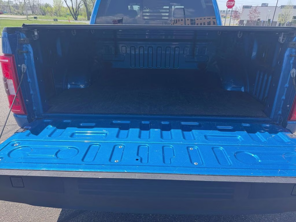 2021 Blue Metallic Ford F-150 XLT Sport Appearance w/360 Camera & Trailer Tow Pk 4X4 Truck