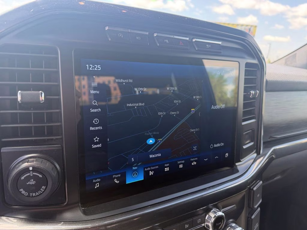 2021 Blue Metallic Ford F-150 XLT Sport Appearance w/360 Camera & Trailer Tow Pk 4X4 Truck
