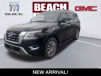 2023 Super Black Nissan Armada SL RWD SUV