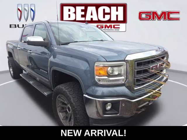 2014 Stealth Gray Metallic GMC Sierra 1500 SLT 4X4 Truck
