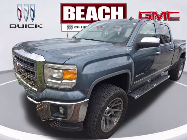 2014 Stealth Gray Metallic GMC Sierra 1500 SLT 4X4 Truck