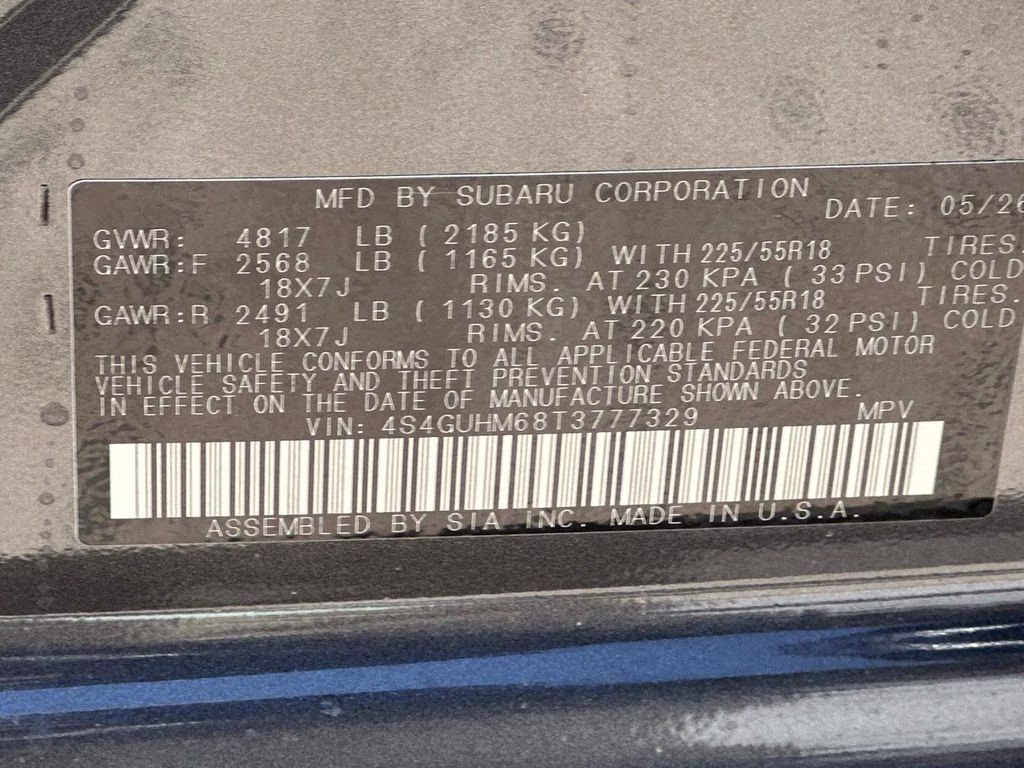 2026 Magnetite Gray Metallic Subaru Crosstrek Limited AWD SUV