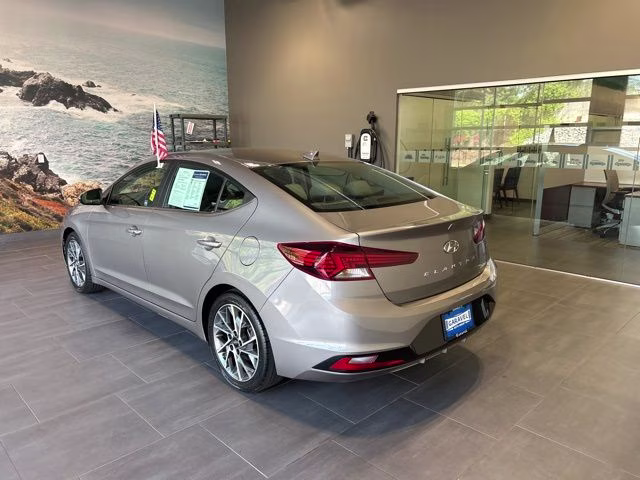 2020 Fluid Metal Hyundai Elantra Limited FWD Sedan