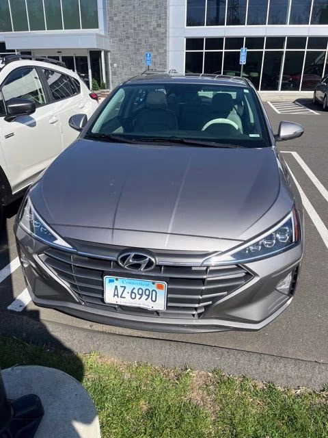 2020 Fluid Metal Hyundai Elantra Limited FWD Sedan