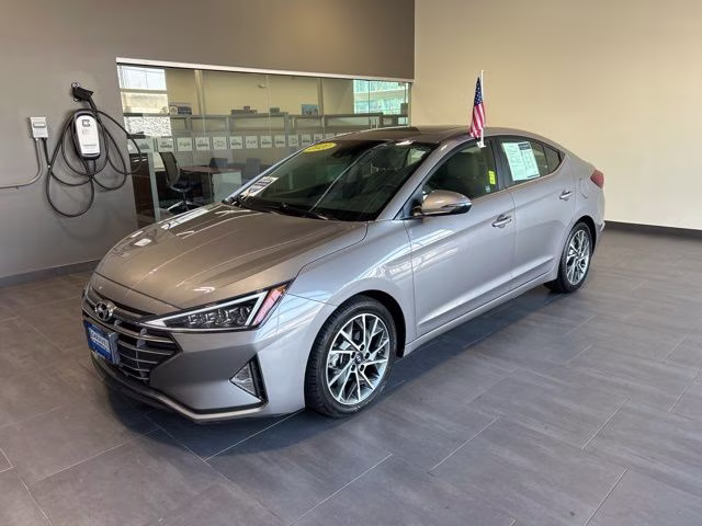 2020 Fluid Metal Hyundai Elantra Limited FWD Sedan