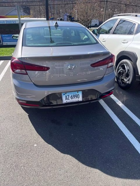 2020 Fluid Metal Hyundai Elantra Limited FWD Sedan