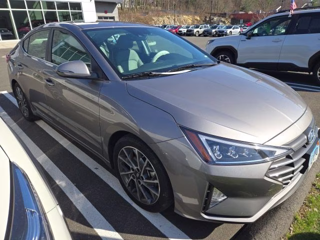 2020 Fluid Metal Hyundai Elantra Limited FWD Sedan