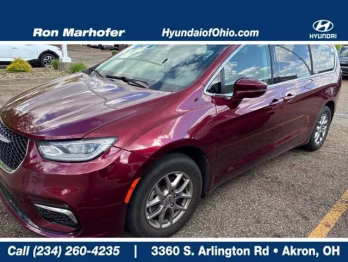 2021 Red Chrysler Pacifica Touring FWD Van