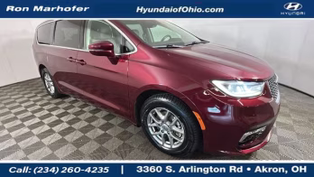 2021 Red Chrysler Pacifica Touring FWD Van