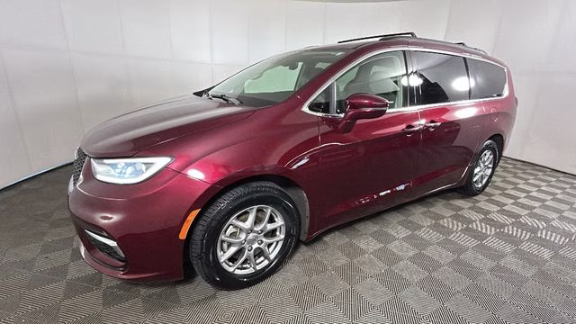 2021 Red Chrysler Pacifica Touring FWD Van